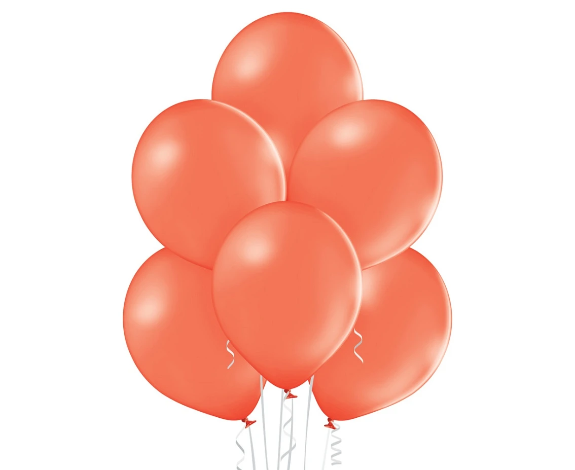 Balloons Belbal 12", B105-455, balloons b105 pastel coral, 100pcs